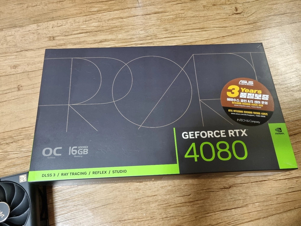 asus rtx 4080 그래픽카드 급처 이미지
