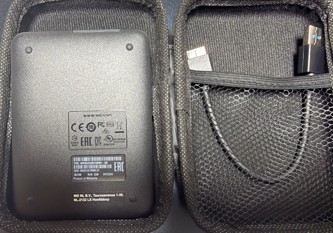 WD Elements 외장하드 1TB 블랙 이미지