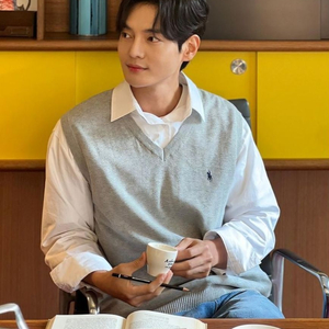 라파클럽 남녀공용 니트 조끼 베스트 L 이미지