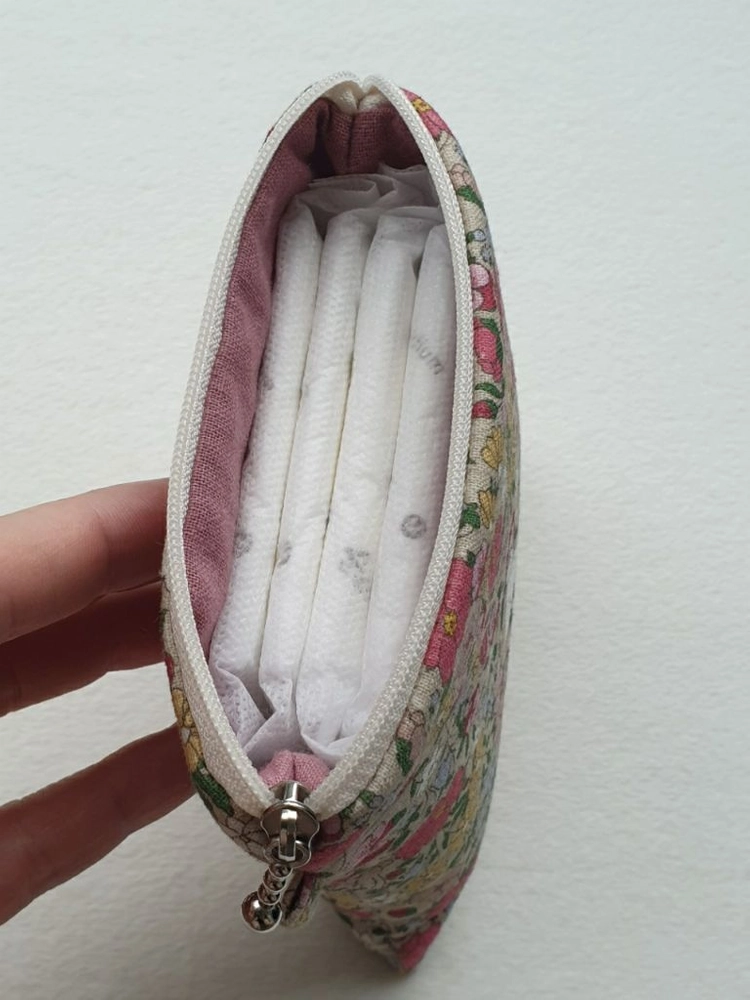 핸드메이드 빨간머리앤 원단 파우치_개당 이미지