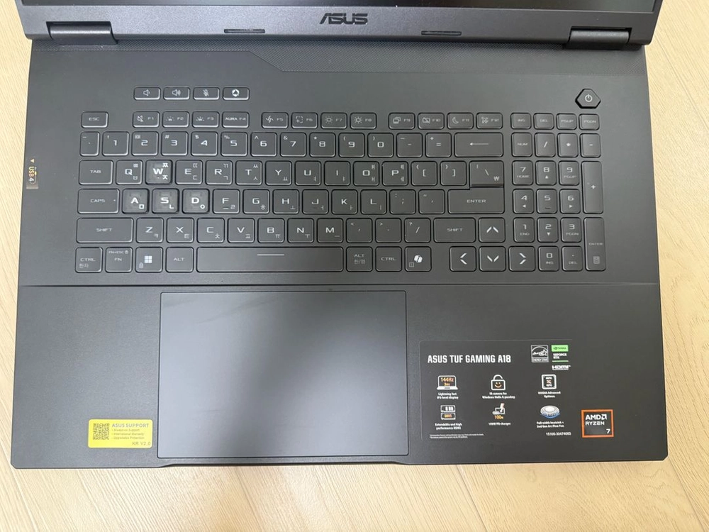 ASUS 게이밍노트북 FA808UM-S8031 이미지