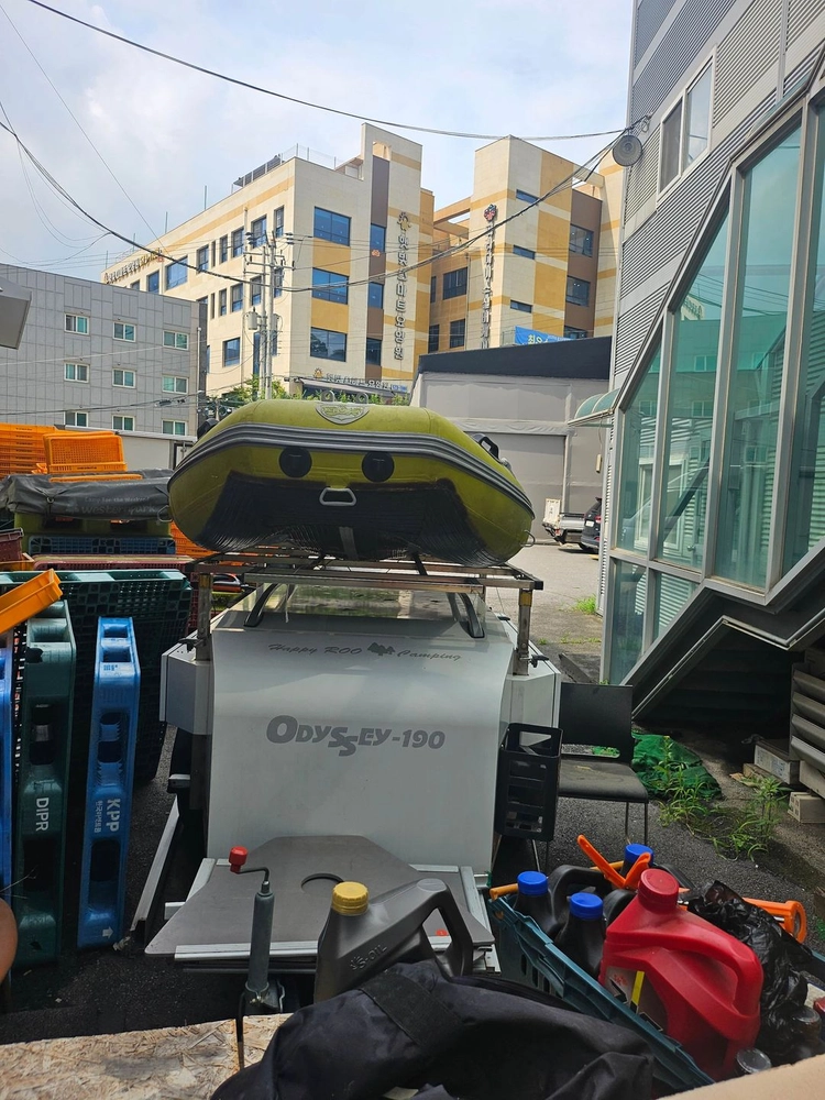오딧세이190 카고트레일러 파썬+장보고300고무보트 이미지