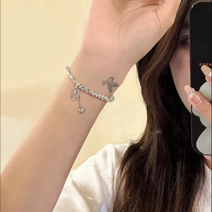 925은 대나무+쇄은 팔찌 이미지