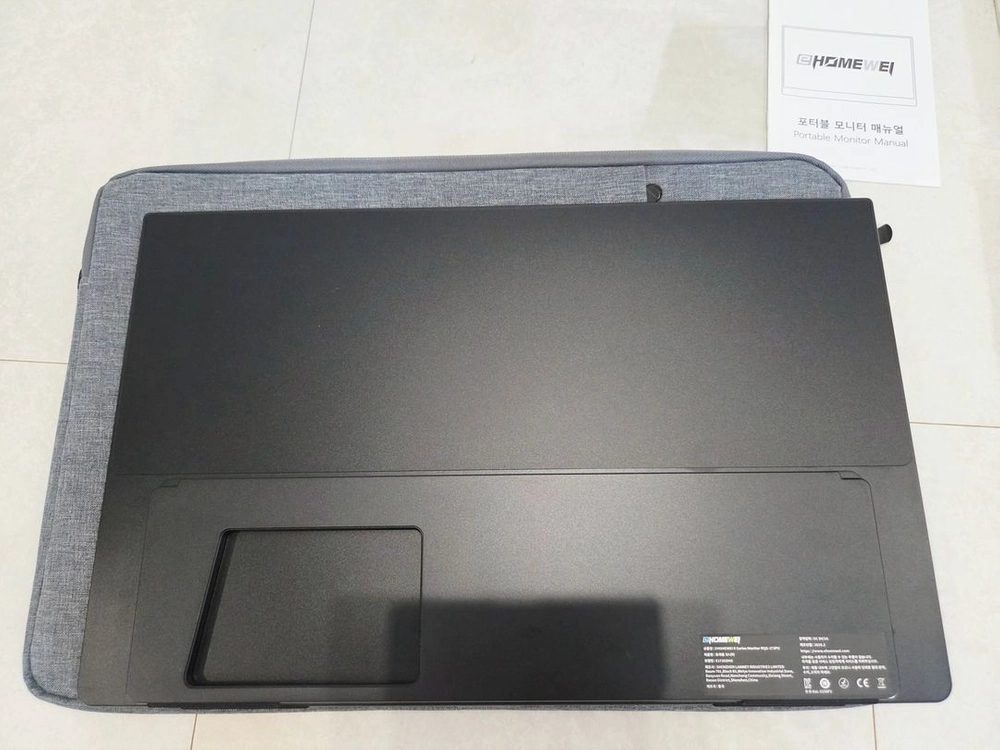 [신품급/풀박] EHOMEWEI RQG-173PU 17.3인치 4K QLED 120Hz 터치 포터블 모니터 이미지