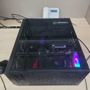 AMD 라이젠5 3400G, 램 16G, SSD 250GB, GT 730 PC 데스크탑 본체 판매 이미지