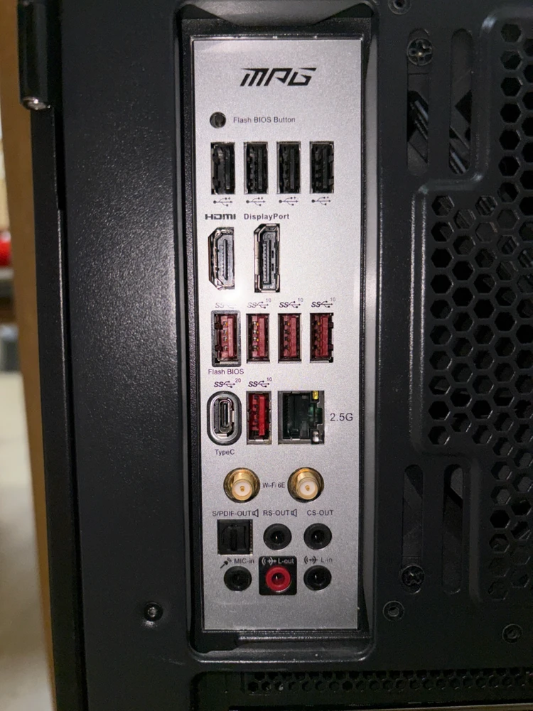 13900K + MSI Z690 MPG Force WIF 이미지