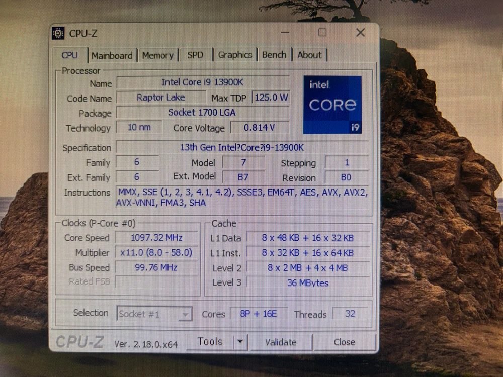 13900K + MSI Z690 MPG Force WIF 이미지