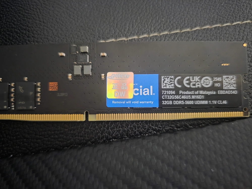 마이크론 DDR5 5600 32GB 램 이미지