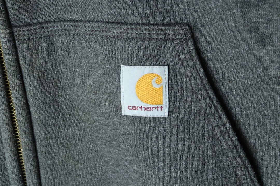 (M-2XL) 칼하트 후드집업 USA 박시 그레이 이미지