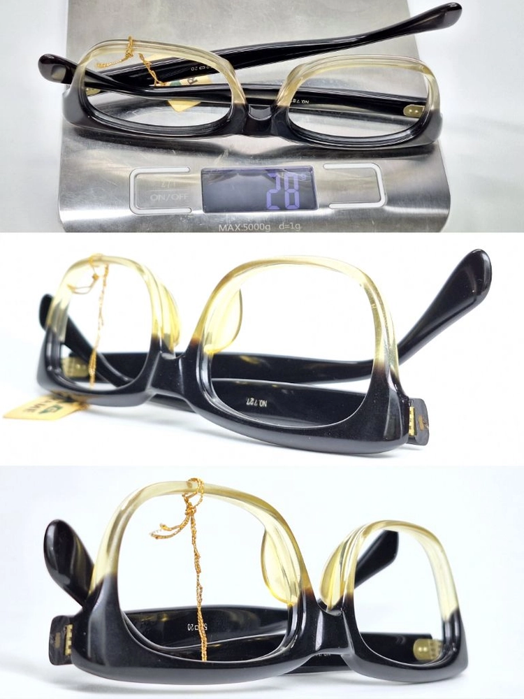 AG FRAME NO.727 안경테 52mm 뿔테 아세테이트 일본 빈티지 데드스톡 아메카지 레트로 클래식 앤틱 복고 이미지
