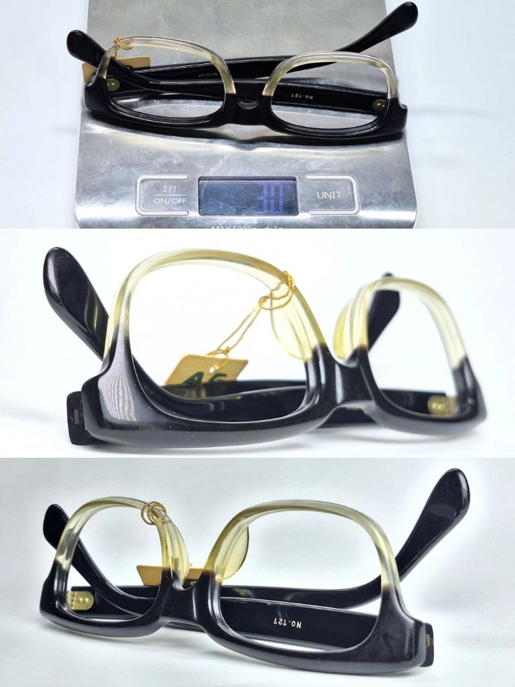 AG FRAME NO.727 안경테 50mm 뿔테 아세테이트 일본 빈티지 데드스톡 아메카지 레트로 클래식 앤틱 복고 이미지