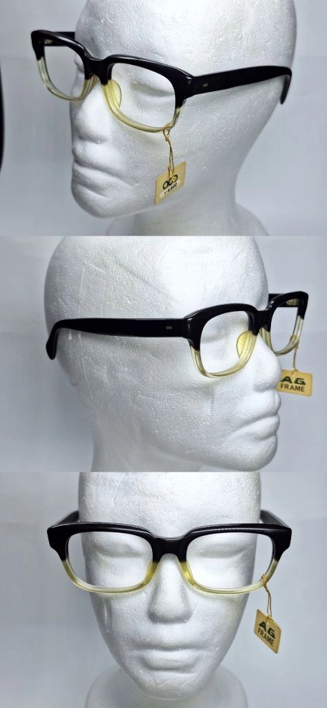 AG FRAME NO.727 안경테 50mm 뿔테 아세테이트 일본 빈티지 데드스톡 아메카지 레트로 클래식 앤틱 복고 이미지