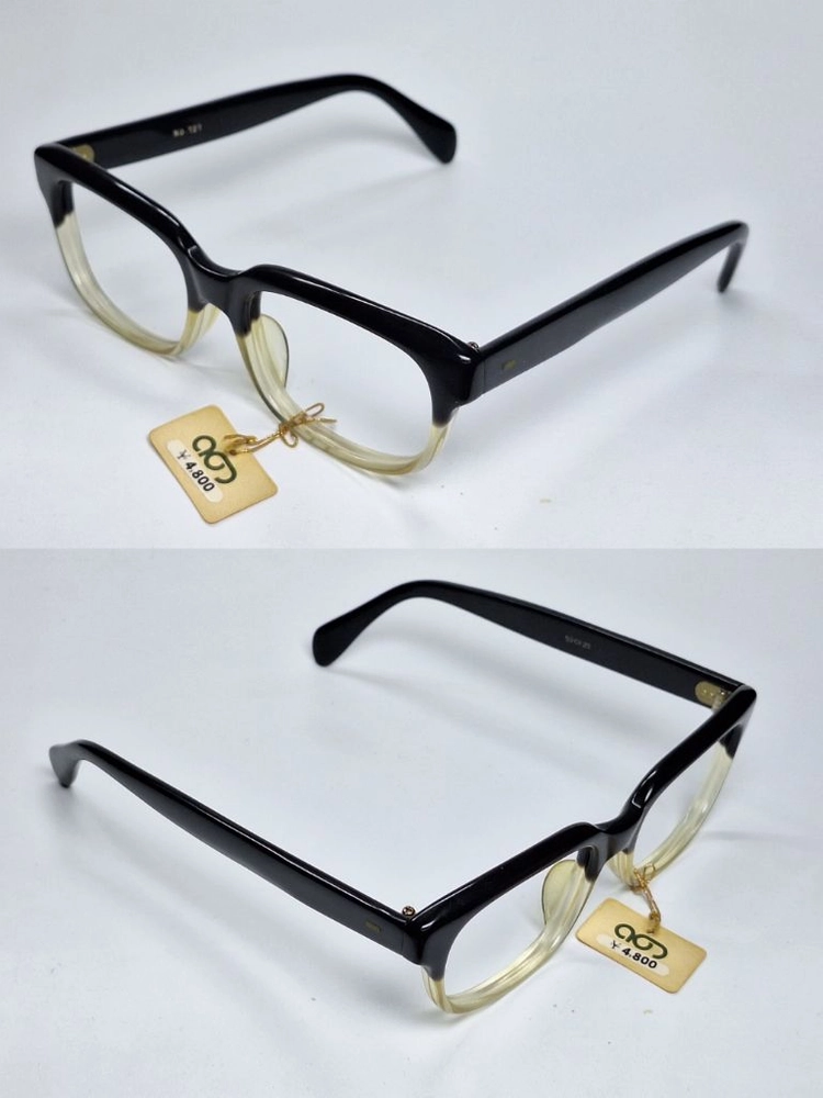 AG FRAME NO.727 안경테 50mm 뿔테 아세테이트 일본 빈티지 데드스톡 아메카지 레트로 클래식 앤틱 복고 이미지
