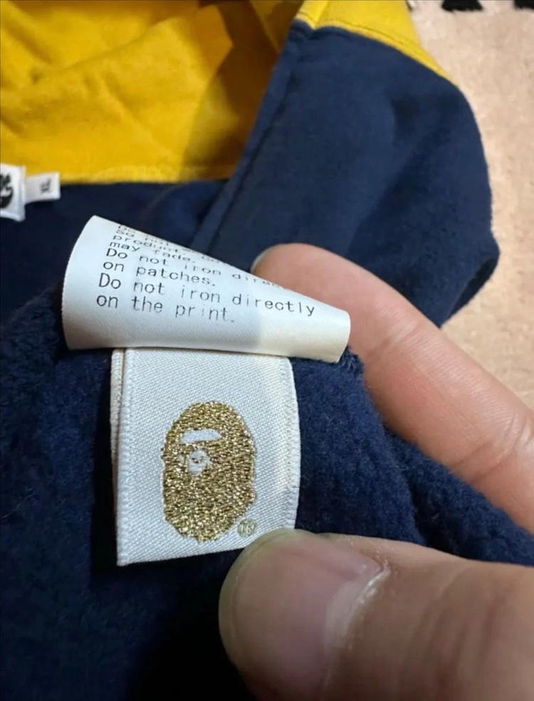 베이프(BAPE) 크레이지 샤크 풀 집업 후디 XL 이미지