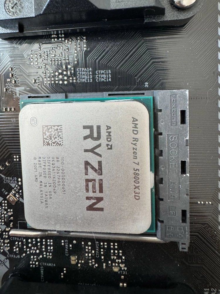 라이젠 5800x3d + asrock b550보드 - 안심되는 중고거래