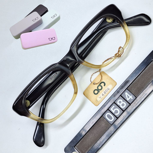AG FRAME NO.727 안경테 46mm 뿔테 아세테이트 일본 빈티지 데드스톡 아메카지 레트로 클래식 앤틱 복고 이미지