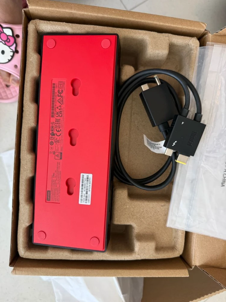 Thinkpad Thunderbolt 4 workstation dock ( 썬더볼트 40B00300EU ) 팔아요 이미지