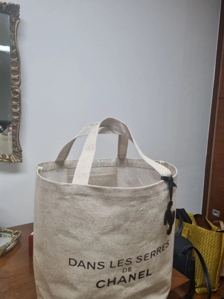샤넬 캔버스 토트백 이미지