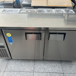 부성 에베레스트 김밥 반찬 밧드 바트 토핑냉장고 1500 중고 업소용 올스텐 이미지