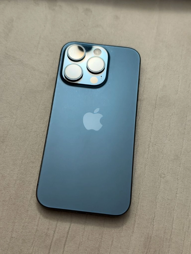 아이폰 15프로 블루 128gb 이미지