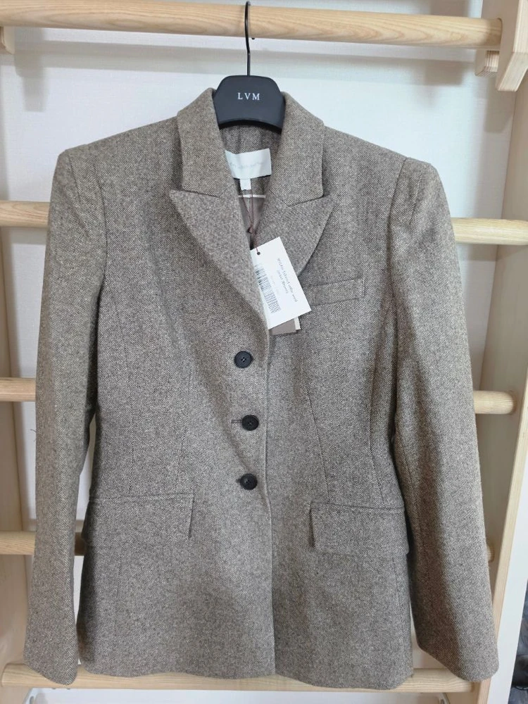 브라이드앤유 BAU MYLAH Tailored collar wool jacket (Brown) 새상품 이미지