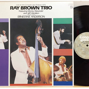 LP ; ray brown, ernestine anderson 레이 브라운 재즈 엘피 jazz bass 이미지