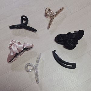 새상품) 헤어핀 집게핀 바나나핀 헤어잡화 머리핀 13cm 이미지
