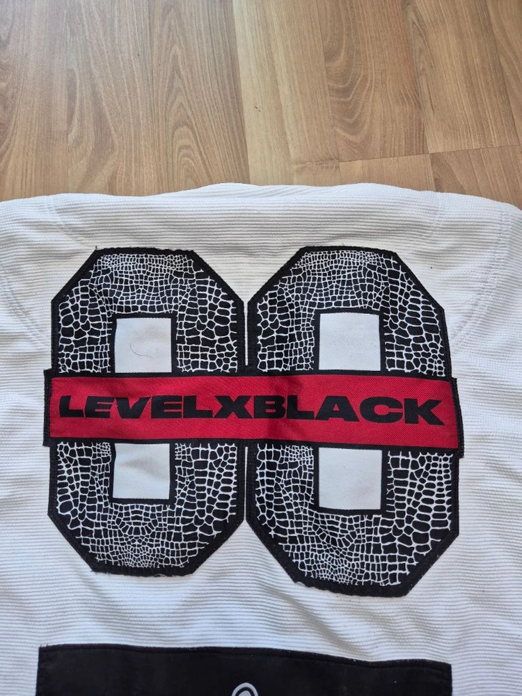 LEVELXBLACK 주짓수 도복 화이트 이미지