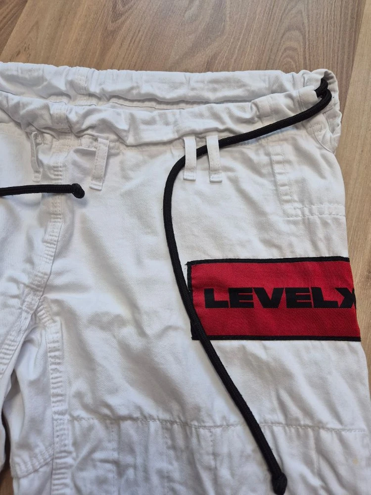 LEVELXBLACK 주짓수 도복 화이트 이미지