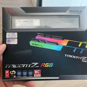 Gskill ddr4-3600 cl18 트라이던트 32gb (16 x 2) 이미지