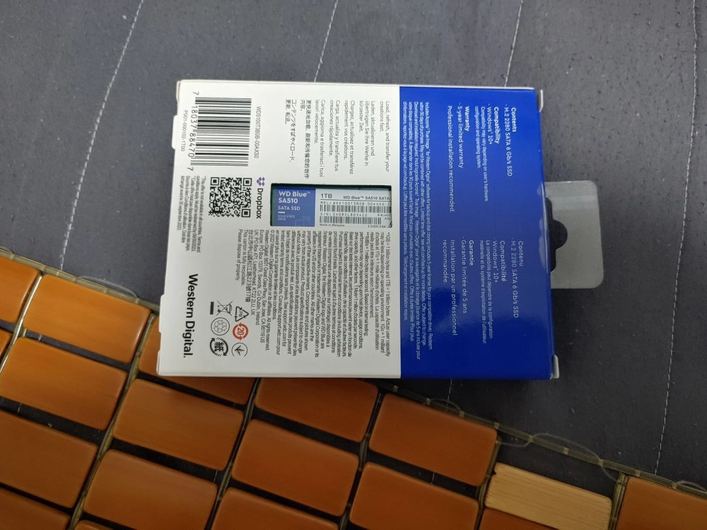 wd blue sata 510 ssd 1tb 이미지