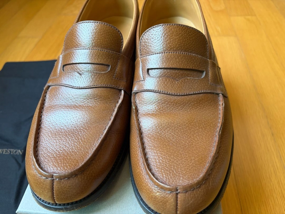 jm weston 180 로퍼 그레인레더 이미지