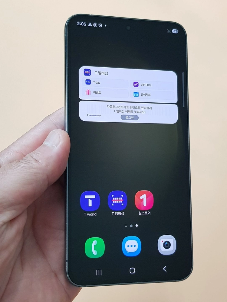 갤럭시S23 5G 256G 그린(S911) 무잔상 판매합니다 이미지