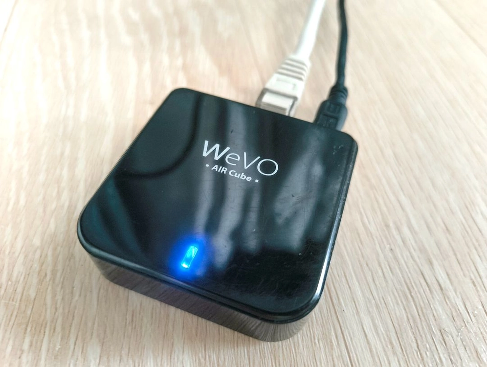 WeVO AIR CUBE 초미니 휴대용 무선 공유기 이미지