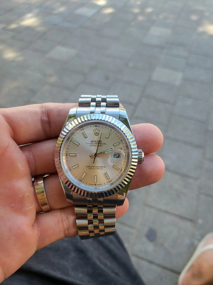 롤렉스 데이저스트 실버 36mm 이미지