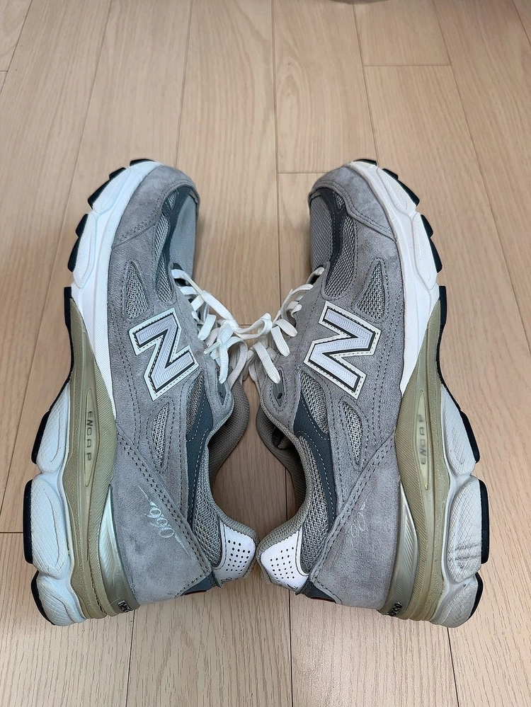 [285] 뉴발란스 990v3 그레이 발볼 B (M990GL3) 이미지