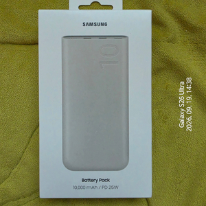 삼성 보조배터리 10000mAh PD 25W 미개봉 (EB-P3401) 이미지
