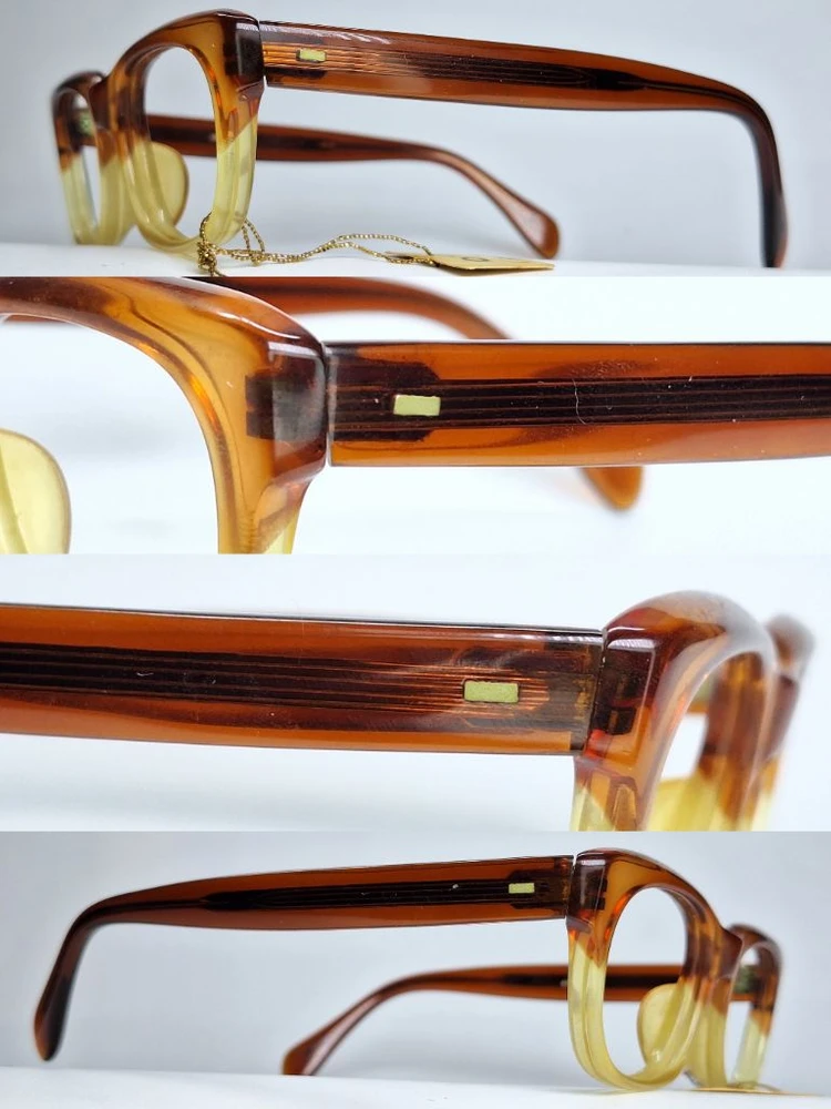 AG FRAME NO.727 안경테 46mm 뿔테 아세테이트 일본 빈티지 데드스톡 아메카지 레트로 클래식 앤틱 복고 이미지