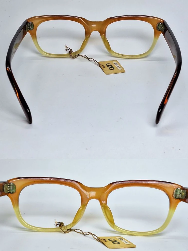 AG FRAME NO.727 안경테 46mm 뿔테 아세테이트 일본 빈티지 데드스톡 아메카지 레트로 클래식 앤틱 복고 이미지