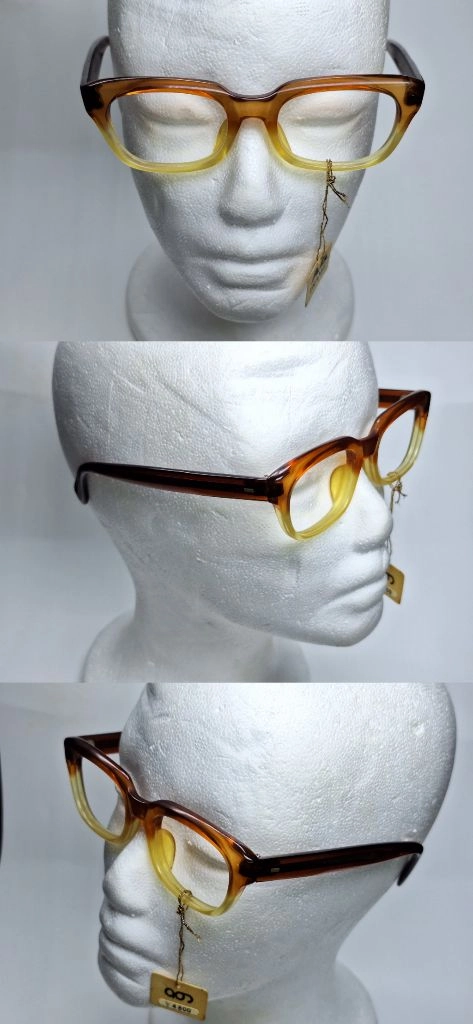 AG FRAME NO.727 안경테 46mm 뿔테 아세테이트 일본 빈티지 데드스톡 아메카지 레트로 클래식 앤틱 복고 이미지