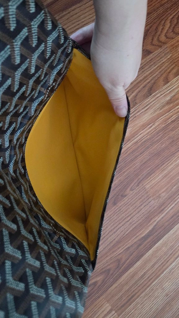 고야드 생마리 클러치 블랙 이미지