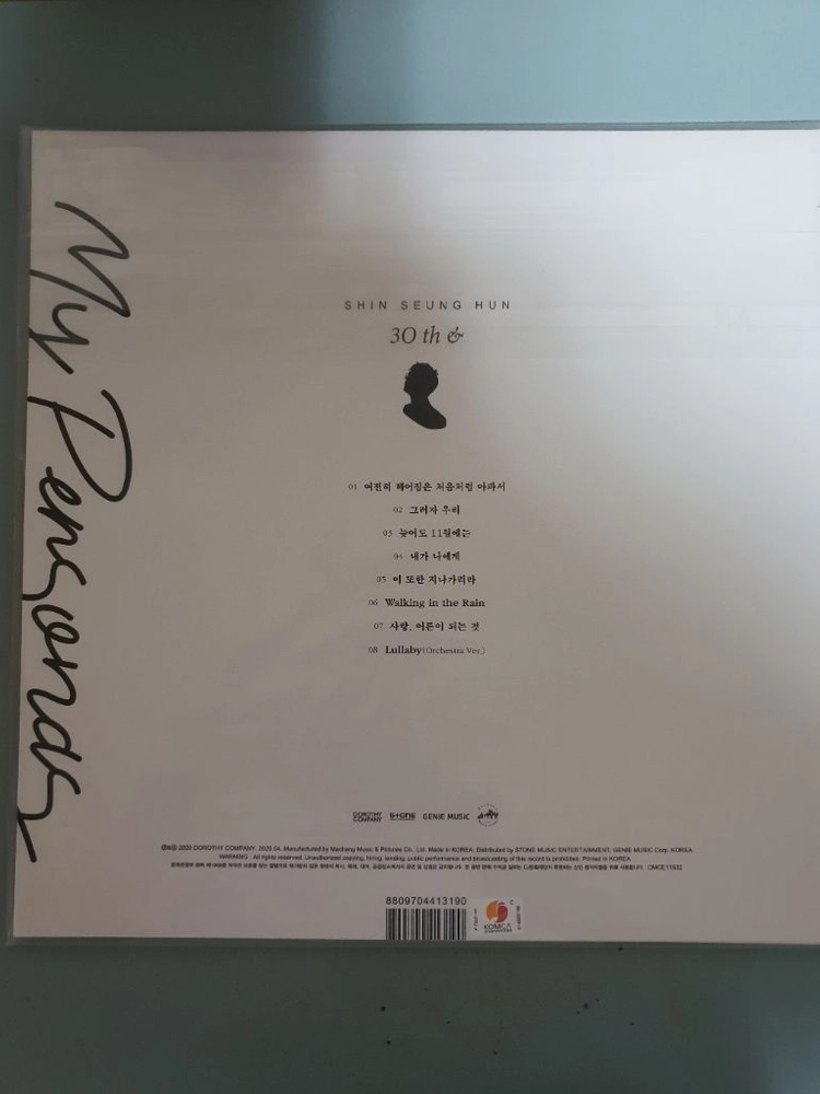 (미개봉)신승훈 30주년 기념 앨범 My Personas LP 이미지