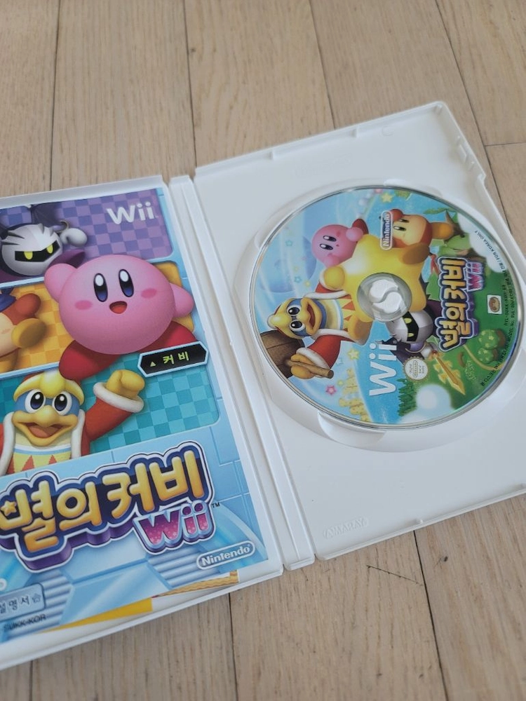 닌텐도 wii 한글판 별의커비 wii 게임 이미지