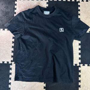 [정품/44] 우영미 백로고 메탈탭 반팔 티셔츠 블랙 (WOOYOUNGMI Back Logo T-Shirt) 이미지