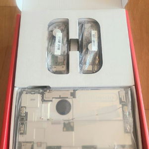 희귀하우징초S급)닌텐도 스위치 OLED 화이트 풀박스+파우치 이미지
