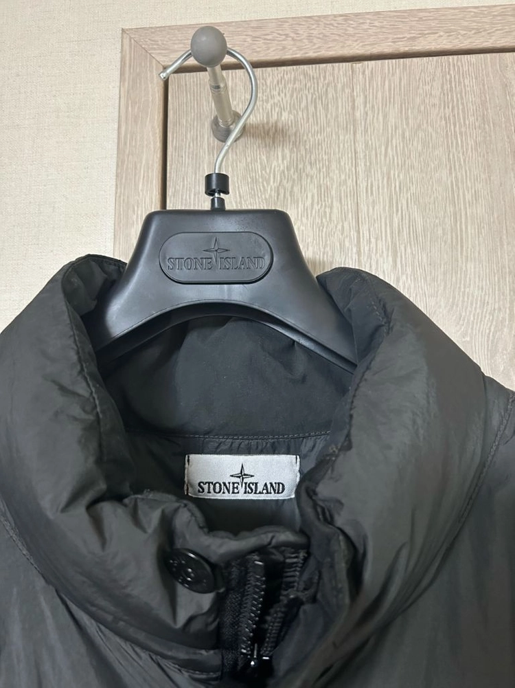 24FW 스톤아일랜드 크링클랩스 논후드 패딩 리드그레이 XXXL 이미지