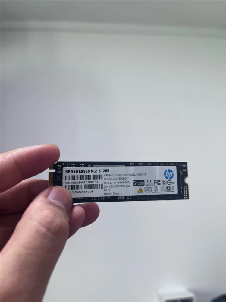 HP SSD EX950 M.2 512GB - 안심되는 중고거래