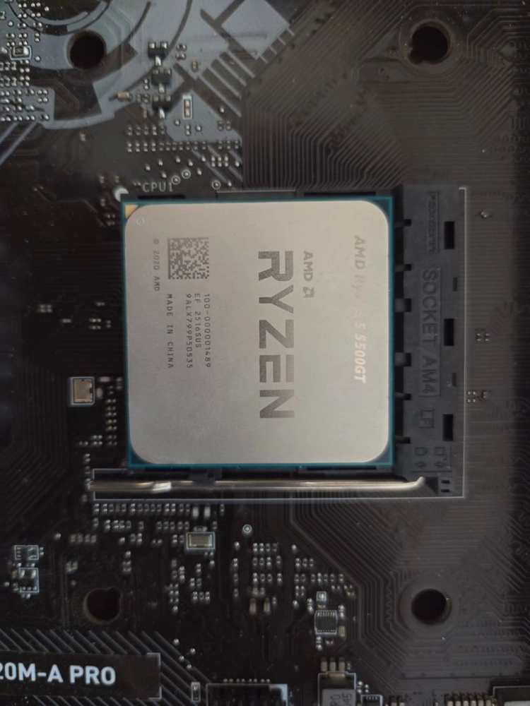 AMD Ryzen 5 5500GT CPU 정품 쿨러포함 풀박스 이미지
