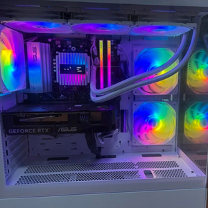 급처) 하이마트구매, 다나와380만,하이닉스 ssd 2TB, 7800x3d 데스크탑 본체 이미지