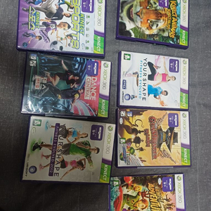 XBOX360 키넥트 6종 이미지